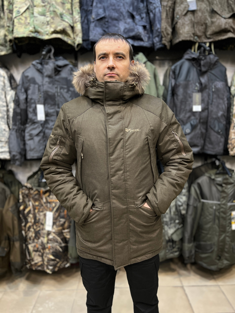 Куртка PRIDE Маламут Премиум NovaTex, Коричневый