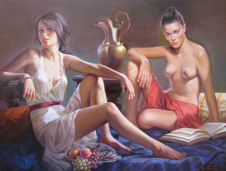 Lucio Amitrano (род. 1953) - эротическое искусство итальянского художника