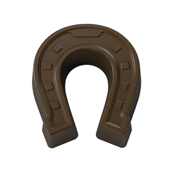 1036 | Форма для шоколадных конфет "Подкова большая" (275*175 мм)