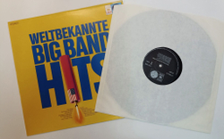 Винтажная виниловая пластинка LP Сборник Weltbekannte Big Band Hits (Germany 1975)