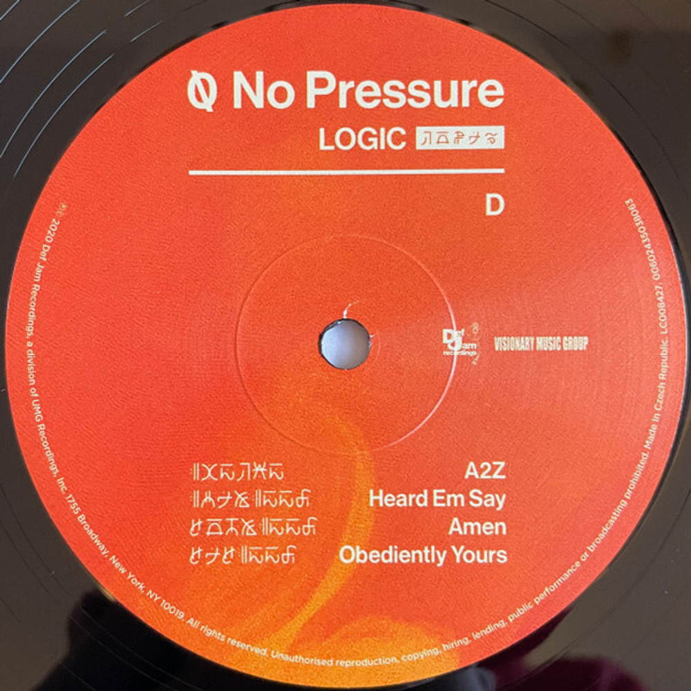 Logic / No Pressure (2LP)
