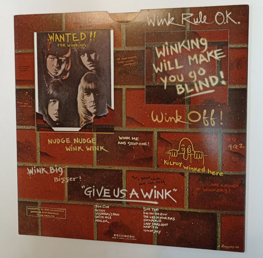 Винтажная виниловая пластинка LP Sweet Give Us A Wink (Japan 1976)