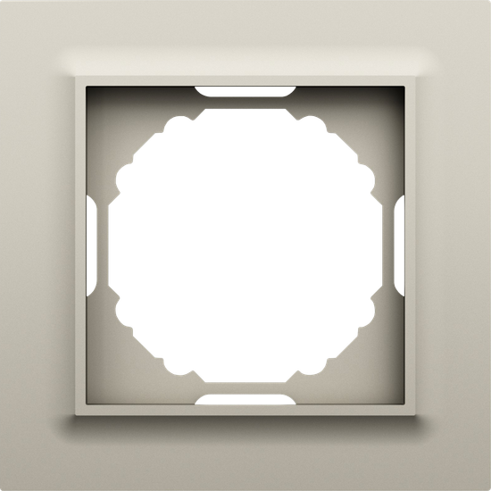 Рамка 1-я,  Wave матовый кашемир,  серия A07