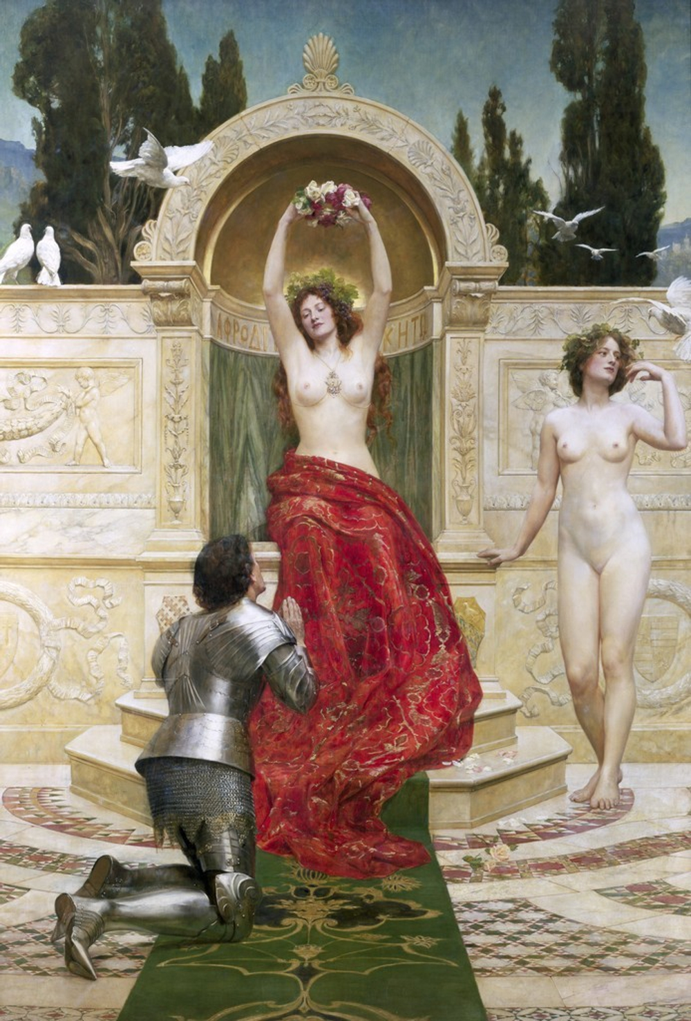 John Maler Collier - эротическое искусство художника Джона Малера Кольера. 16+