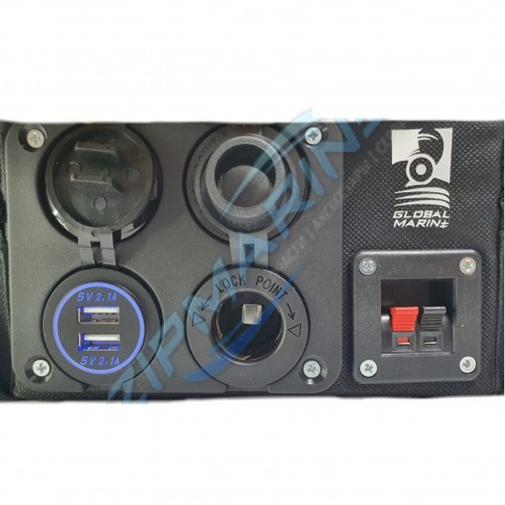 Сумка-зарядка для аккумулятора и эхолота (до 12а/ч)