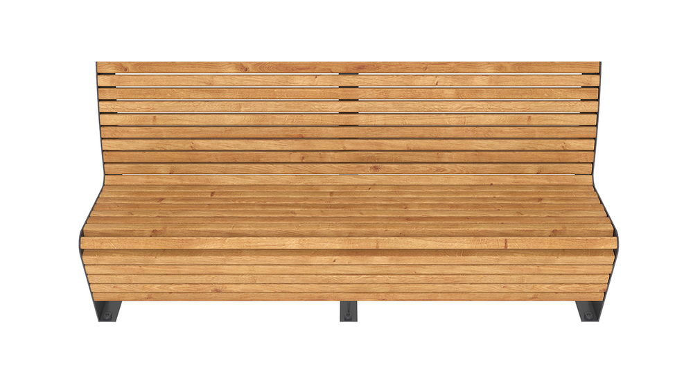 Скамья со спинкой SK00076