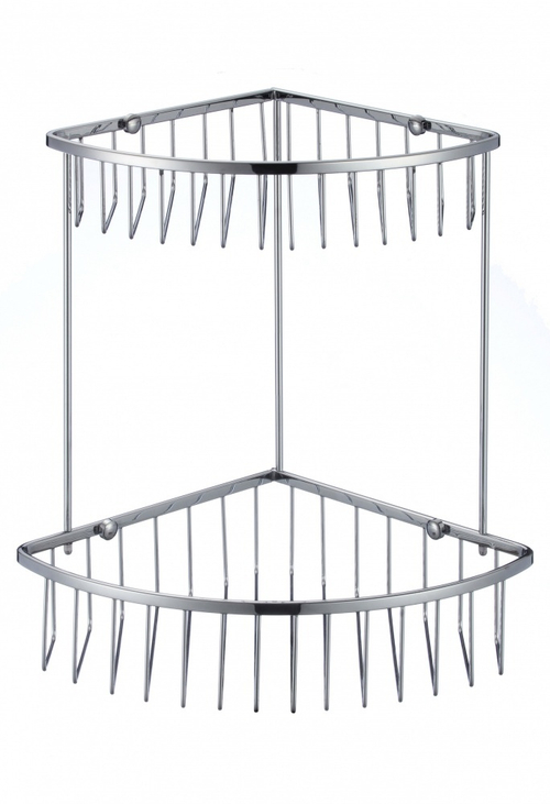 Полка  угловая 2-ярусная (решётка) УСИЛЕН  САВОЛ