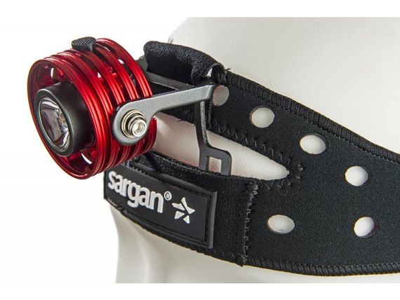 Фонарь налобный Sargan Бластер 700 lm с блоком на 2 аккумулятора