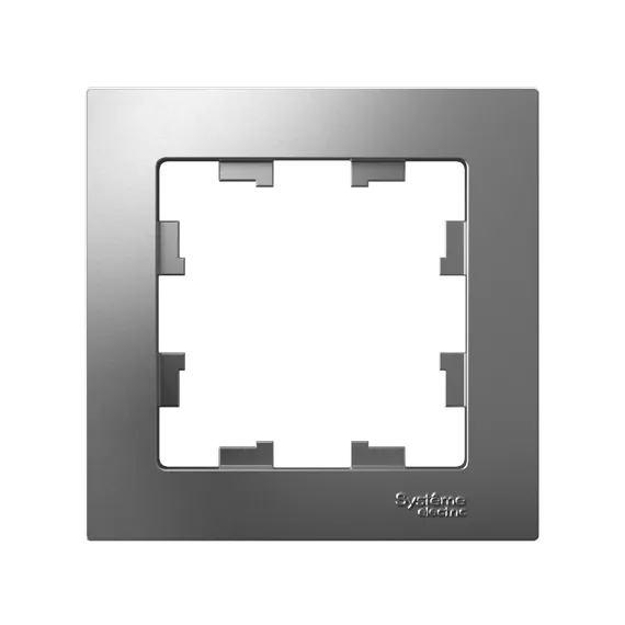 Рамка 1-м AtlasDesign сталь SE ATN000901