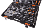 Набор инструментов, 1/2", 1/4", CrV, в кейсе 142 предм Вихрь
