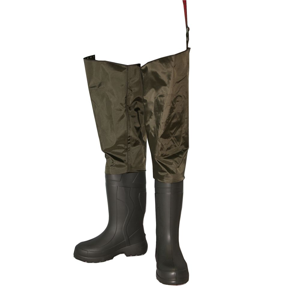 Сапоги забродные "TORVI" ЛИМАН, ЭВА+нейлон, подошва ТЭП, без вкладыша, р. 41-42, цв. олива/5/