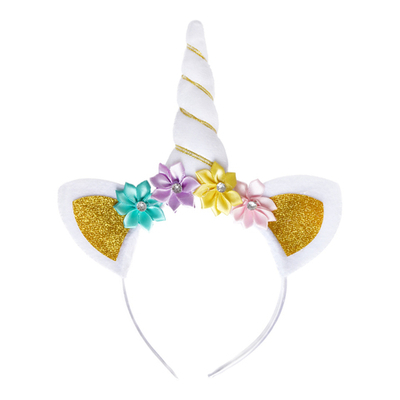 Карнавальный ободок "Милый единорог" 19х25 см