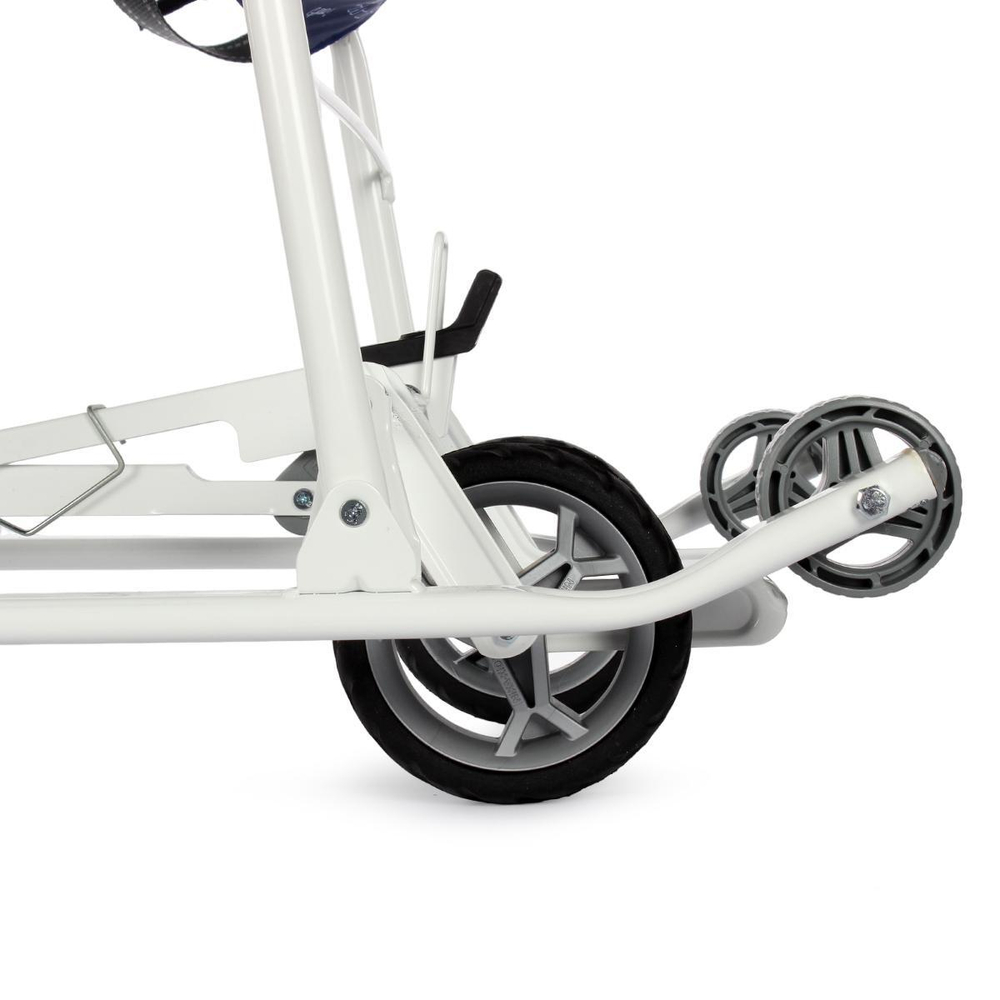 Санки-коляска "Наши Детки 3-1К" с динозавриками