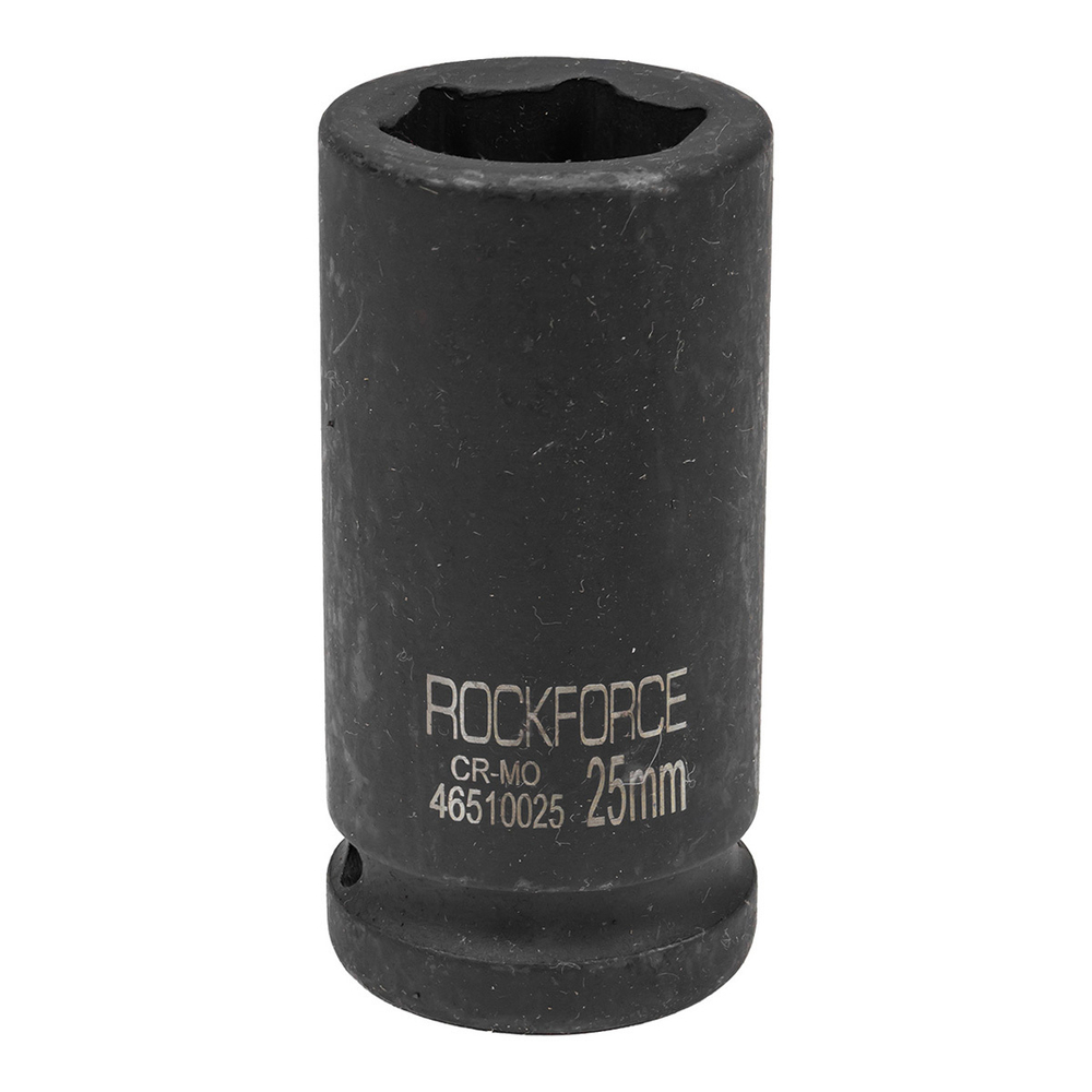 Головка ударная глубокая 3/4'', 25мм (6гр.) RockForce RF-46510025