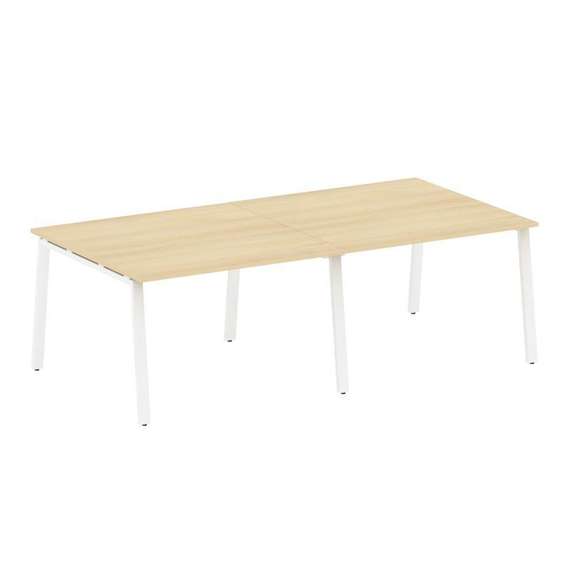 Метал Систем Переговорный стол (2 столешницы) на А-образном м/к БА.ПРГ-2.2