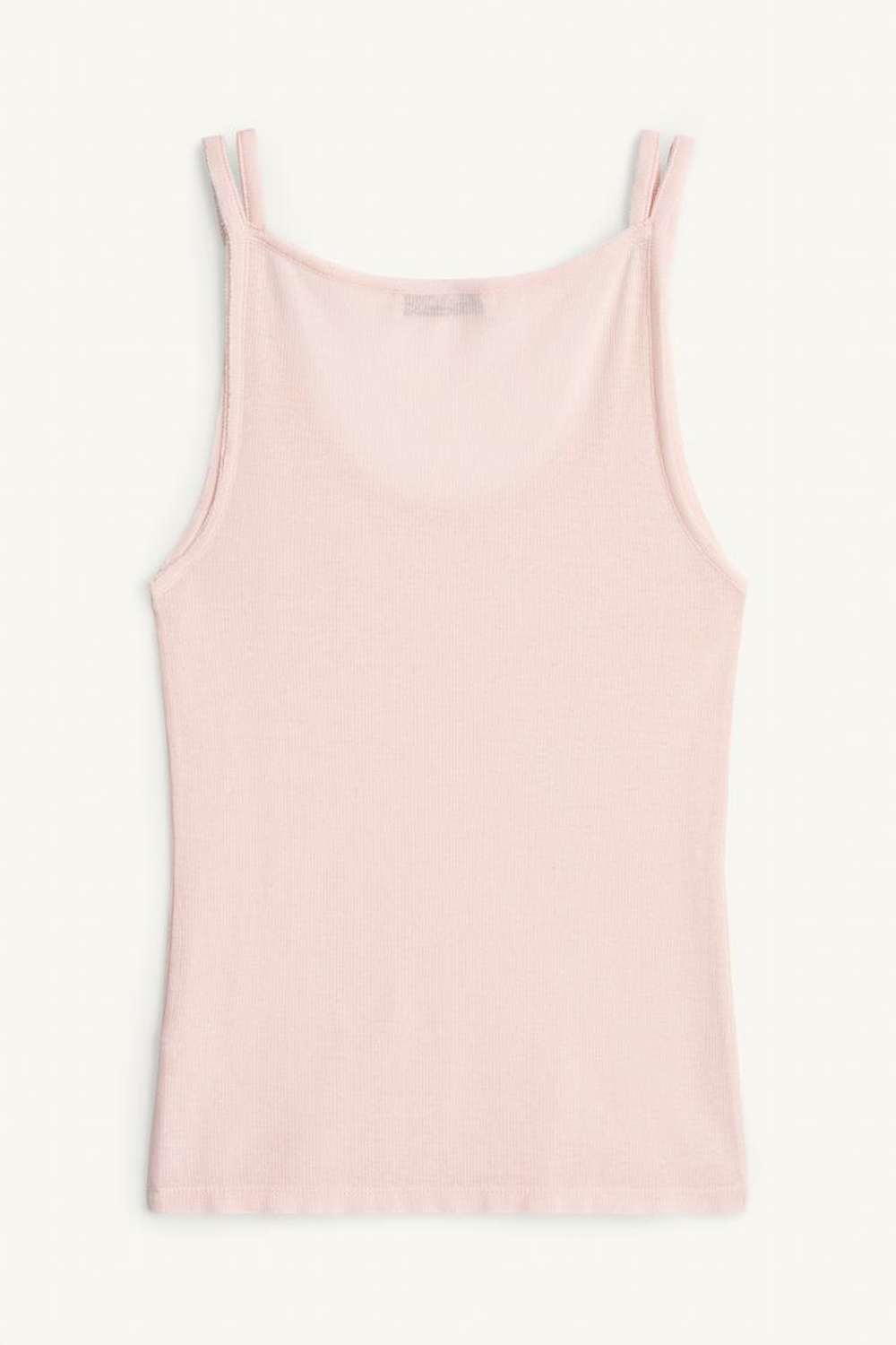 ZARA ТОП НА ТОНКИХ БРЕТЕЛЯХ - LIMITED EDITION, БЛЕДНО-РОЗОВЫЙ