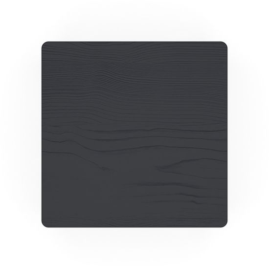 Столик кофейный saga, 60х60 см, темно-серый