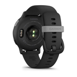 Смарт  часы Garmin Vivoactive 5 черные с серым безелем и силиконовым ремешком