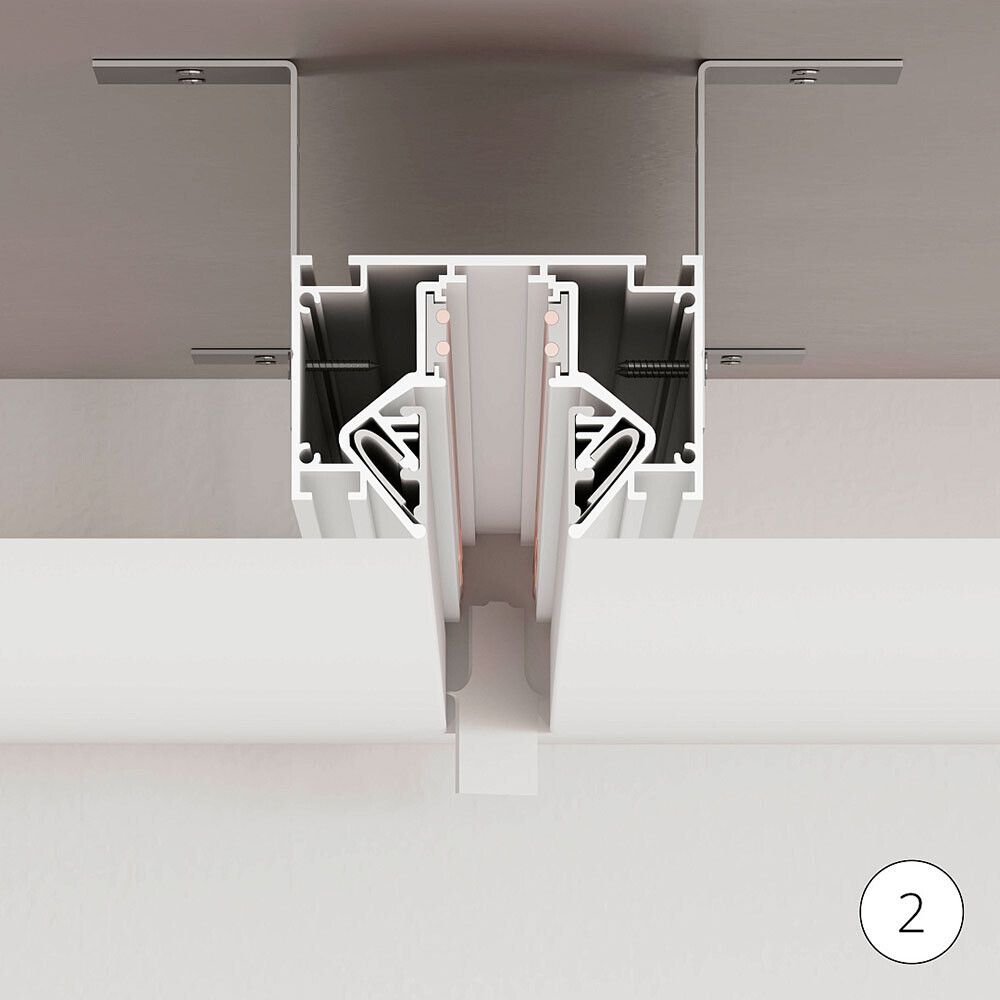 Магнитный шинопровод под натяжной потолок Arte Lamp