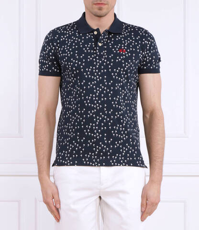 Поло La Martina - темно-синий(VMP009 PK163)