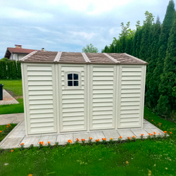 Пластиковый сарай-хозблок WoodBridgePlus