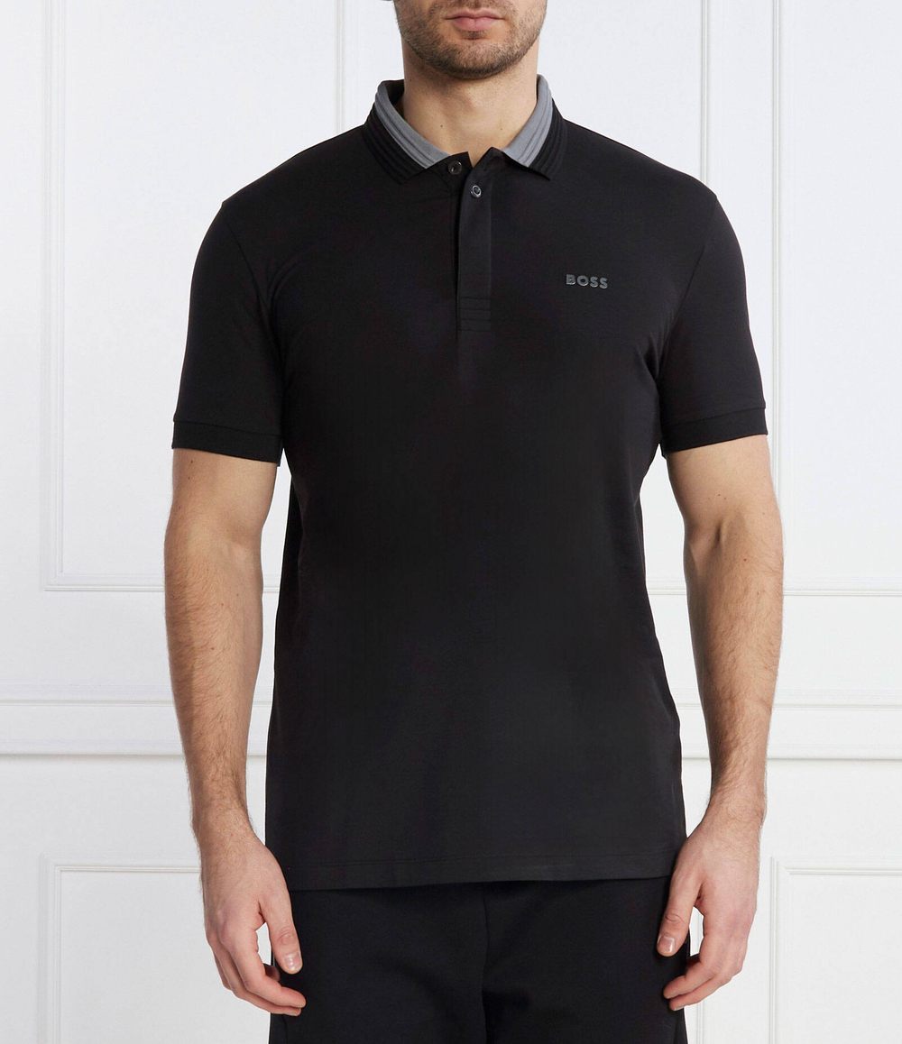 Поло Paddy BOSS GREEN - черный(50506182)