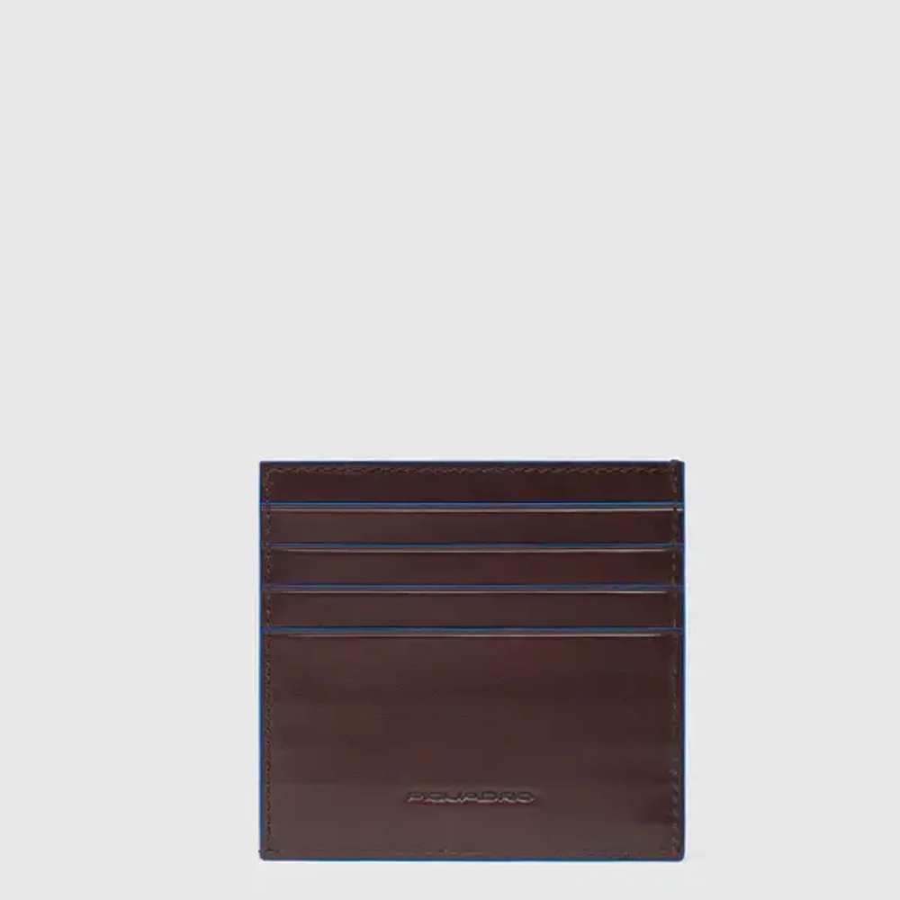 Чехол для кредитных карт Piquadro Blue Square/Mogano