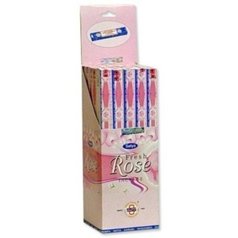 Satya Fresh Rose Благовоние-масала Свежая Роза, 10 г