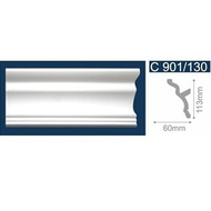 Плинтус потолочный 113*60мм "SD" 901/130 2м светодиодный