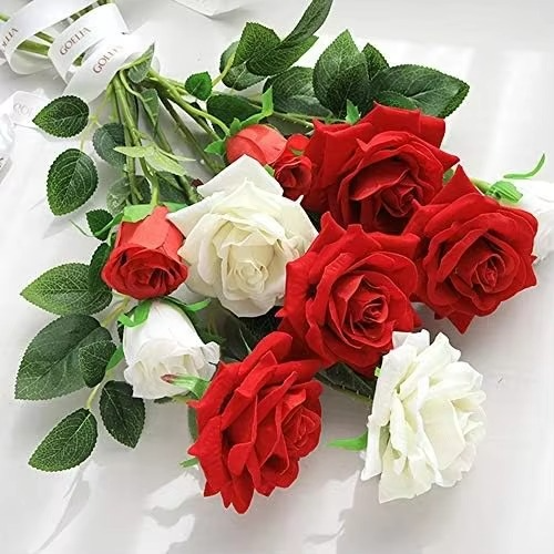 Вечные искусственные розы (5 шт.)