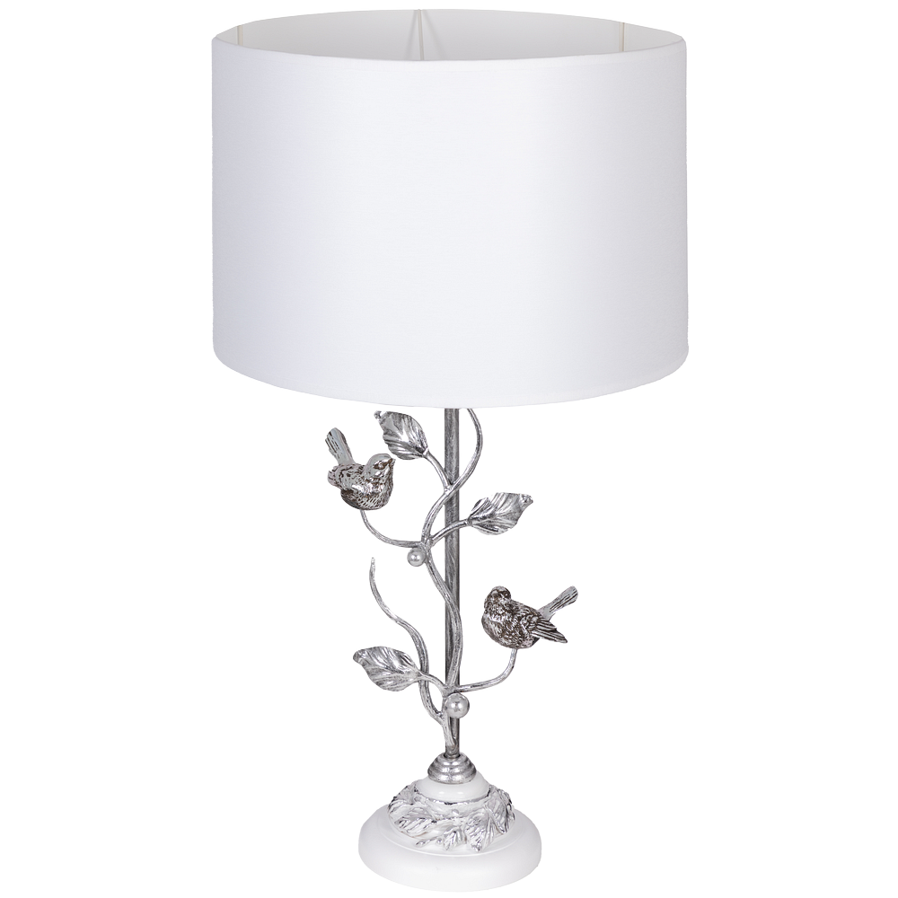 Настольная лампа Terra Spring Айс Античное серебро