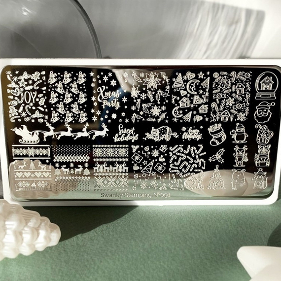 Пластина Swanky Stamping 91