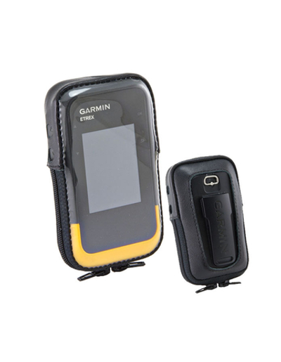 Чехол для Garmin eTrex SE натуральная кожа, вырез для крепления (02-130)