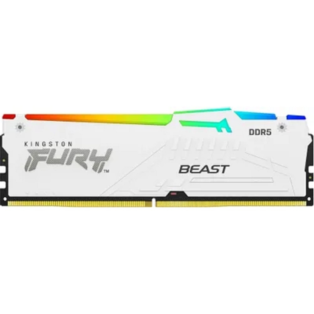 Оперативная память Оперативная память Kingston Fury Beast KF560C30BWA-16 DDR5 - 1x 16ГБ 6000МГц, DIMM, White, Ret