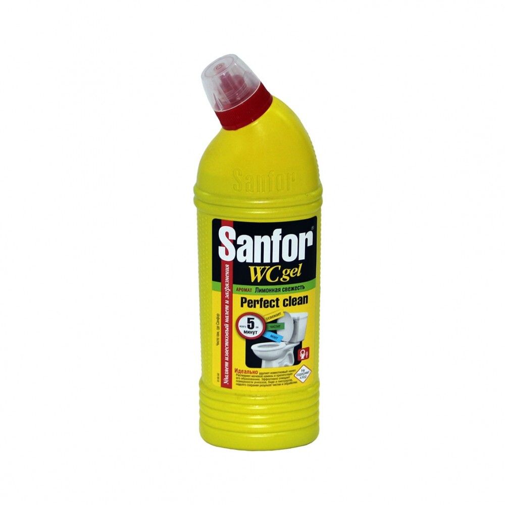 Средство для чистки и дезинфекции Sanfor Универсал Лимон 10в1 750г