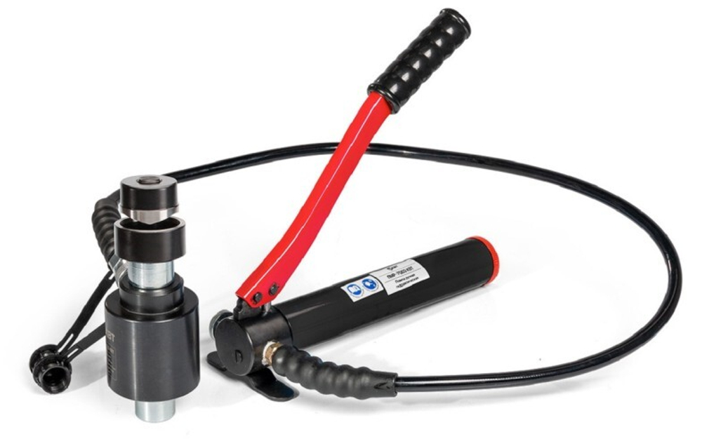 Пресс гидравлический КВТ ПГПО-115 помповый для пробивки отверстий 88211