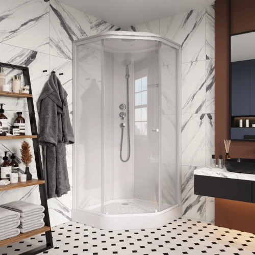 Кабина P91 душевая PARLY (90х90х215)