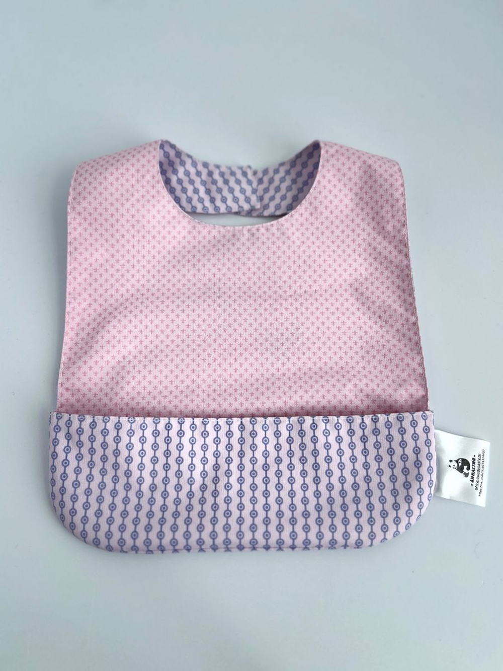 нагрудник непромокаемый двухсторонний для кормления