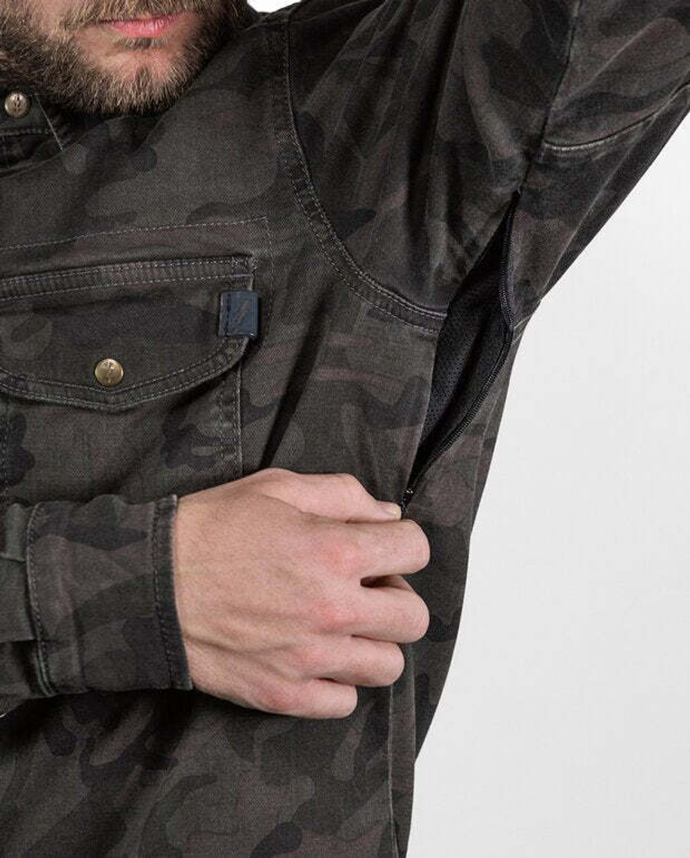 Рубашка Motoshirt Camou John Doe