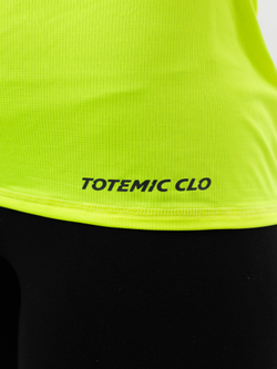 Футболка спортивная TOTEMIC CLO желтый неон