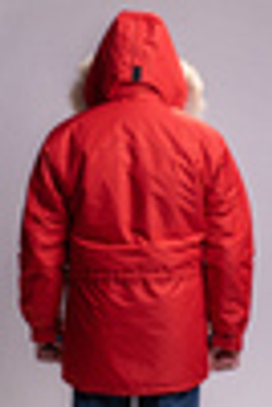 Куртка зимняя НОРДСИЯ (цвет: синяя, красный)