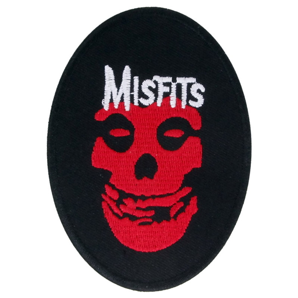 Нашивка Misfits овальная