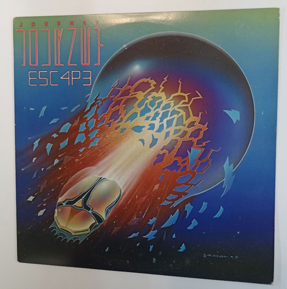Винтажная виниловая пластинка LP Journey Escape (USA 1981)