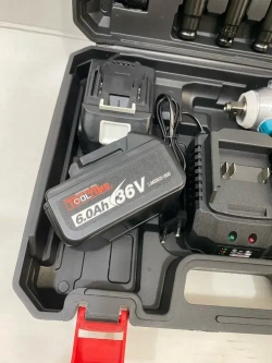 Гайковерт аккумуляторный ударный мощный 2 АКБ 36V / Не переплачивай за наклейки Mkito