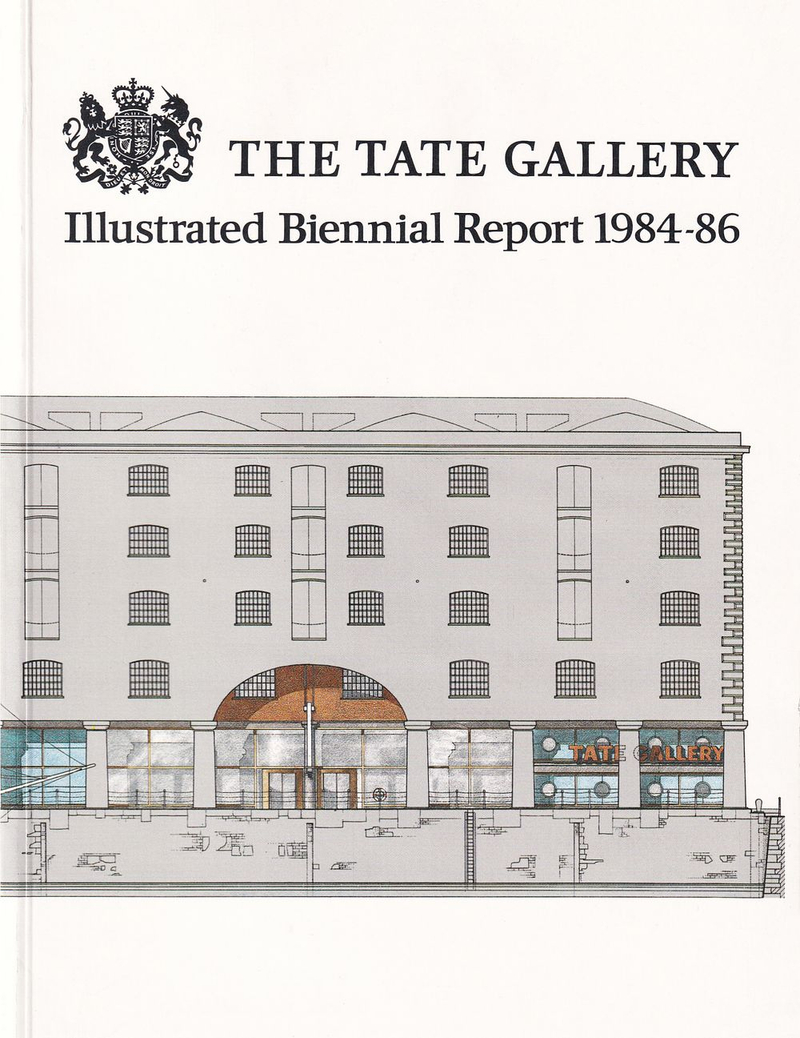 Галерея Tate 1984-86. Иллюстрированный двухгодичный отчет