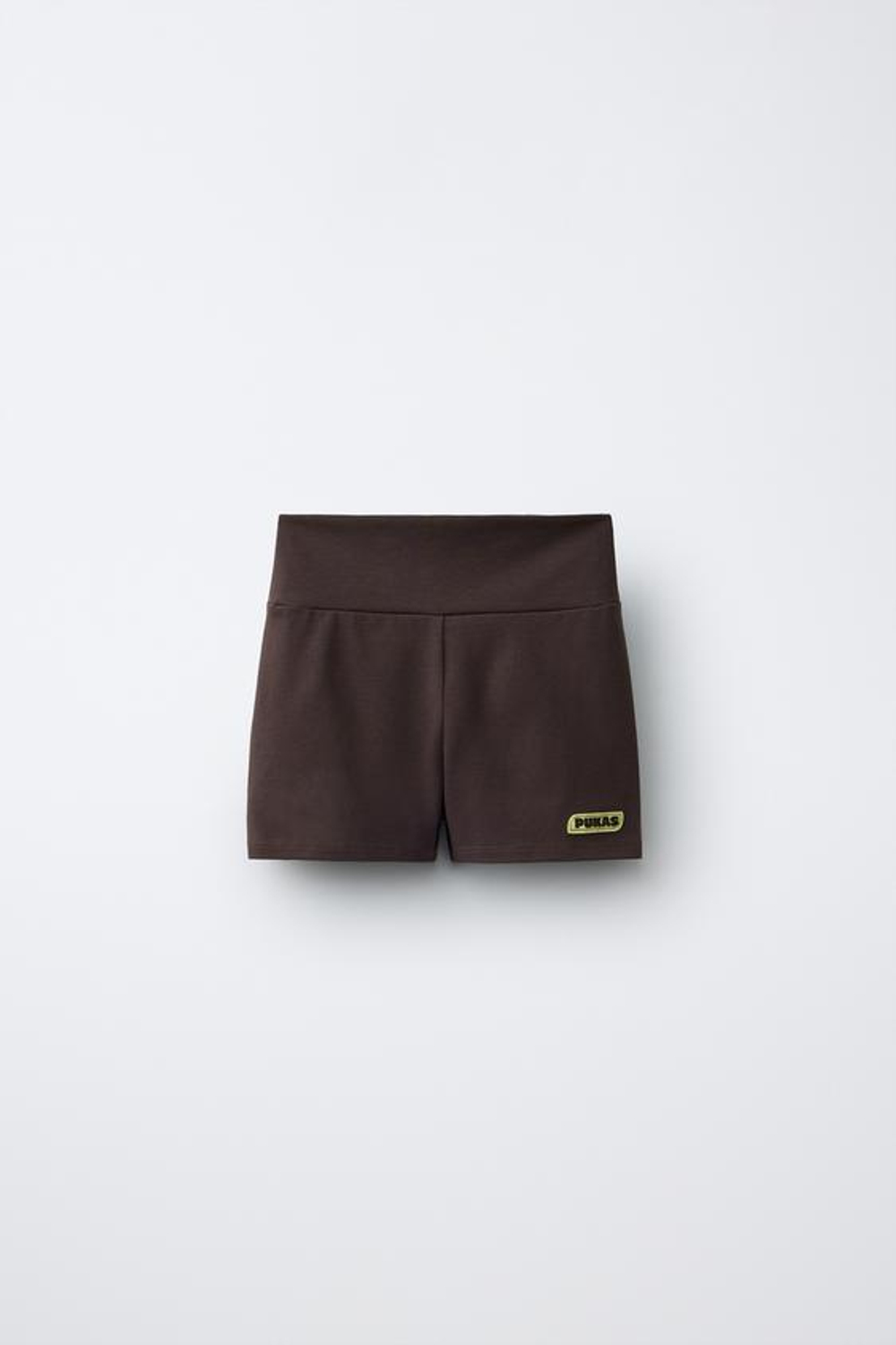 ZARA X PUKAS ВЕЛОСИПЕДКИ В РУБЧИК PUKAS SURF, КОРИЧНЕВЫЙ