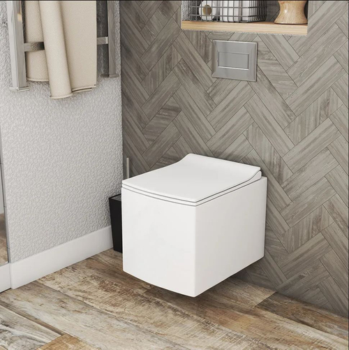 Белый матовый унитаз KUS-WHM-35953BIUFSM