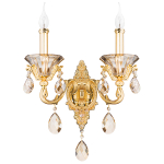 786622 Бра AMPOLLO 2х60W E14 24К ЗОЛОТО