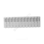 Радиатор алюминиевый Classic 200 6 секций Qну=480 Вт RAL 9016 (белый) Ogint .