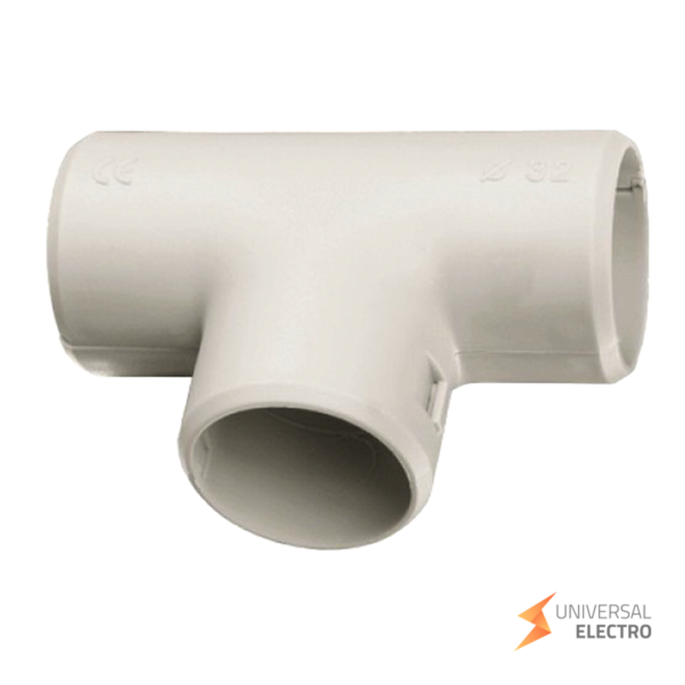 Тройник соединительный для трубы (20 мм) (10 шт,) EKF-Plast